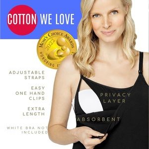 Cotton We Love Nursing camisole NWOT